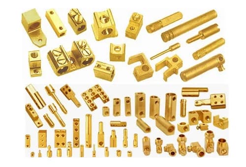 Brass electric components
